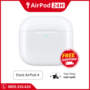 hộp sạc airpods 4 chính hãng