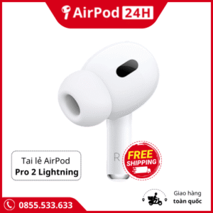 tai lẻ airpods pro 2 lightning chính hãng